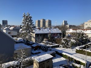 Daily view in winter